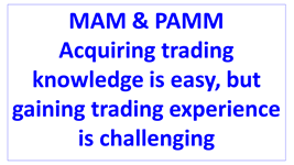 acquiring trading knowledge easy but experience difficult en
